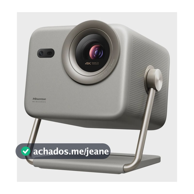 Hisense Projetor Laser RGB 4K M2 Pro 200" polegadas, 1300 Lumens, Zoom Óptico, DTS virtual: X