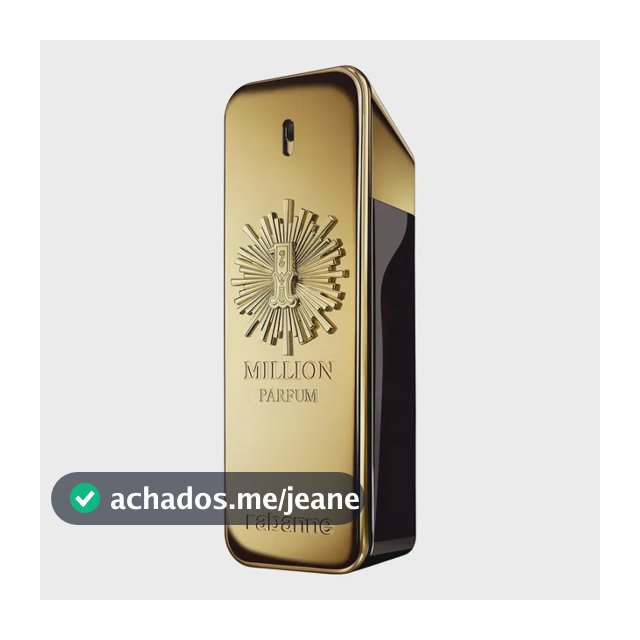Perfume Rabanne 1 Million Parfum 100 ml masculino Couro floral
