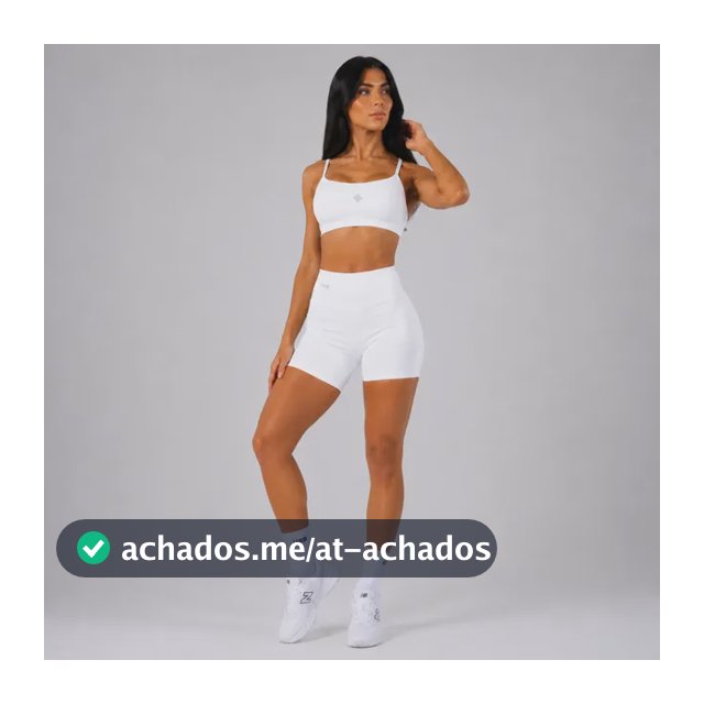 Conjunto Academia Short Cos Alto + Top Fitnes Feminino Verao