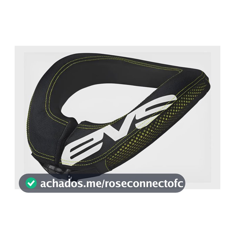 Protetor Pescoço Cervical Trilha Motocros Infantil Preto Infantil
