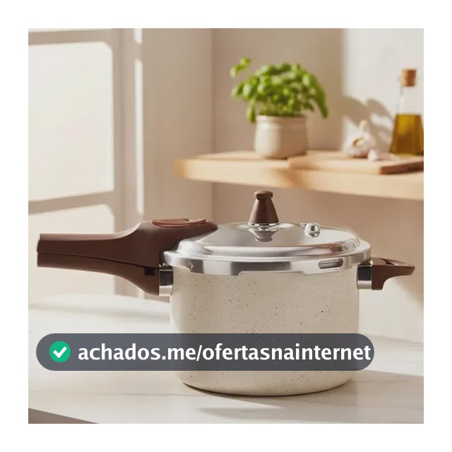 Panela De Pressão Brinox Pressure 4,2l Ø20 X 14,5 Cm Vanilla Baunilha