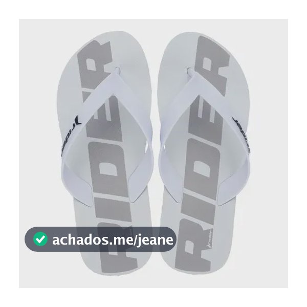 Chinelo Rider Feel Masculino Adulto Original 12303 Verão