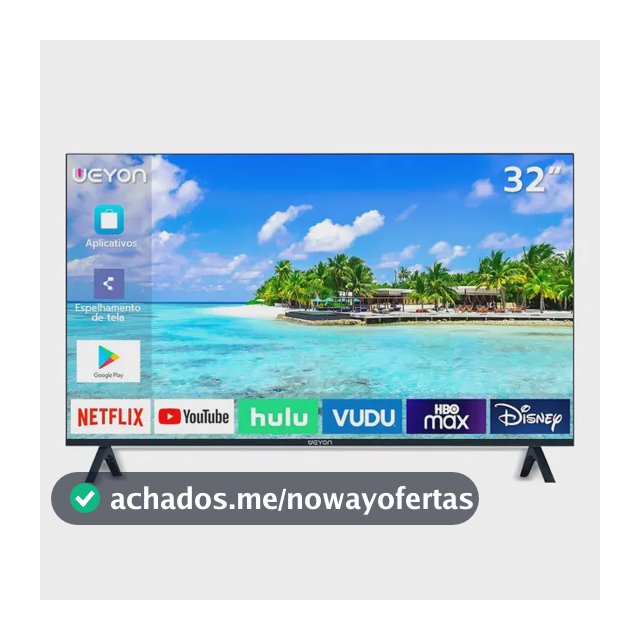 Smart Tv 32'' Led Hd Weyon Tv 60hz 32wdsnbx 100/240v Android