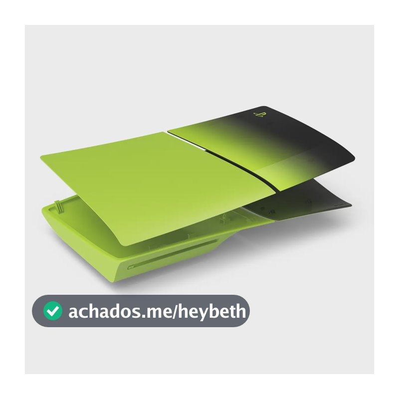 Capa de console verde para Playstation 5 Remix