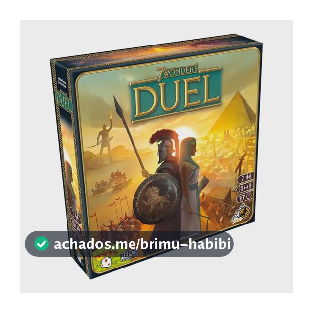 Galápagos Jogos 7 Wonders Duel