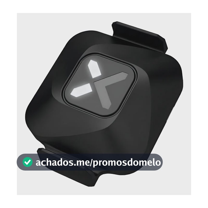 Sensor Xoss 2 Em 1 Cadencia Ou Velocidade Bluetooth Ant+ Cor Preto