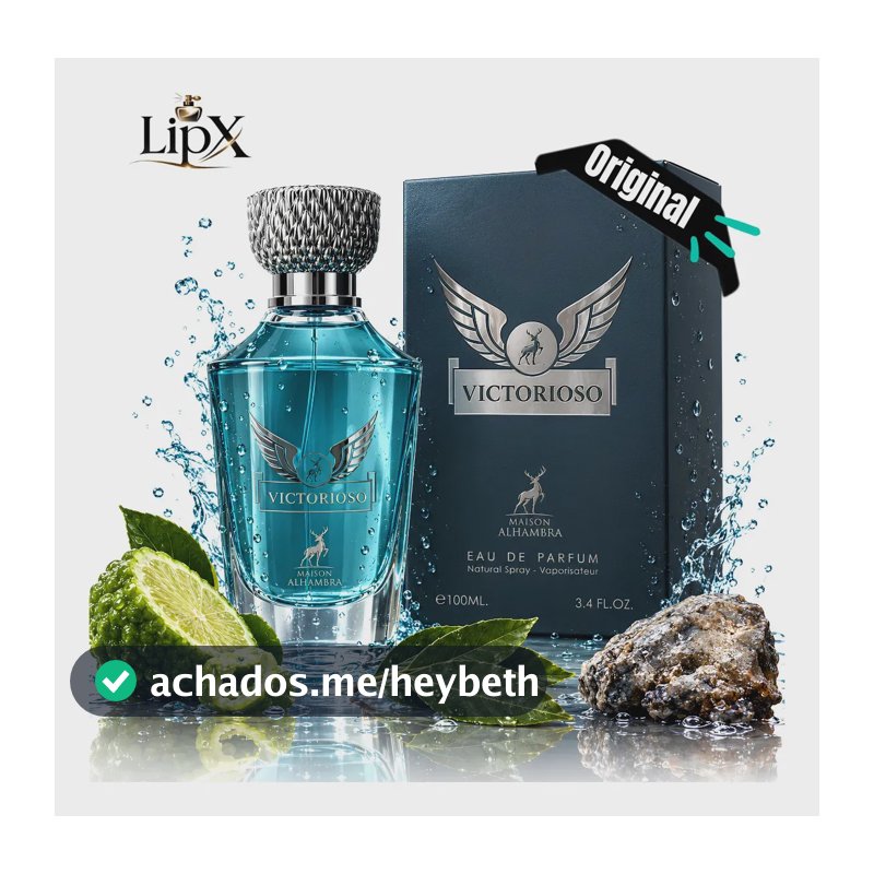 Perfume Árabe Victorioso Masculino Edp 100ml Original Com Nf