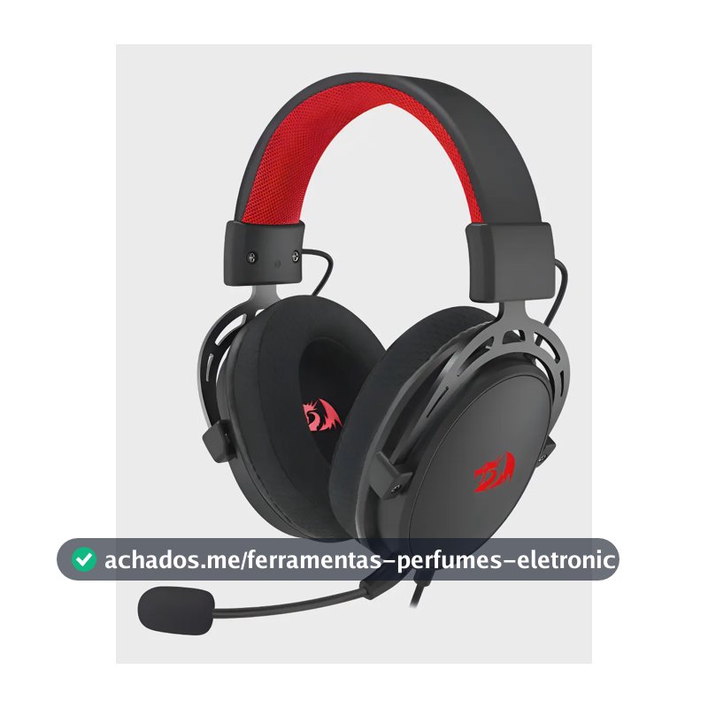 Headset Gamer Redragon Cragblade H541, Drivers De 53mm