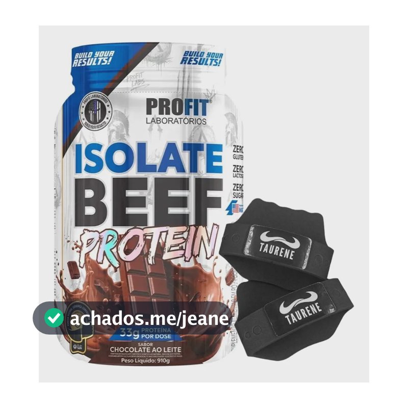 Beef Protein Isolate Chocolate 910g Luva - Profit Chocolate