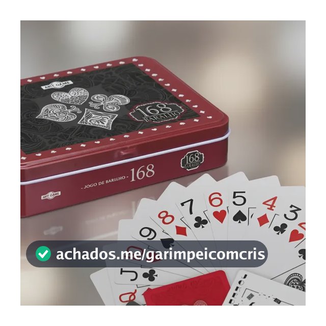 Kit 2 Jogos Baralhos Luxo Plástico Resistente Estojo De Lata Kit Preto E Vermelho