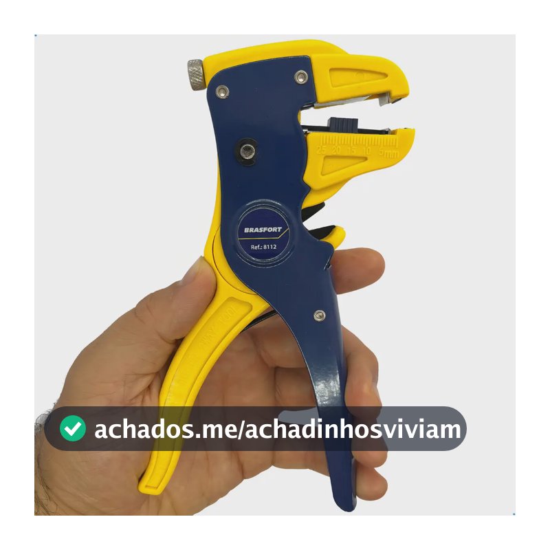 Alicate descascar fio reforçado 7 Brasfort
