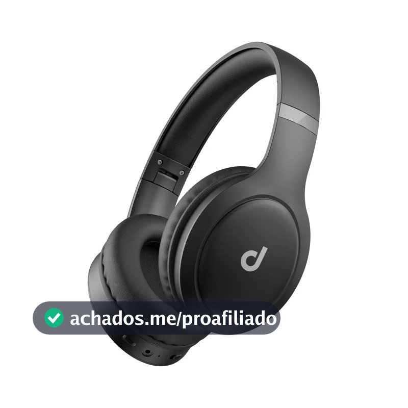 Fone De Ouvido Headphone Dapon H02D Bluetooth 5.1 Over-ear 22h Preto
