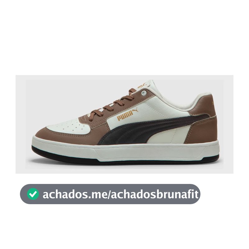 Tênis Masculino Caven 2.0 Puma Totally Taupe Lisa 39 Br