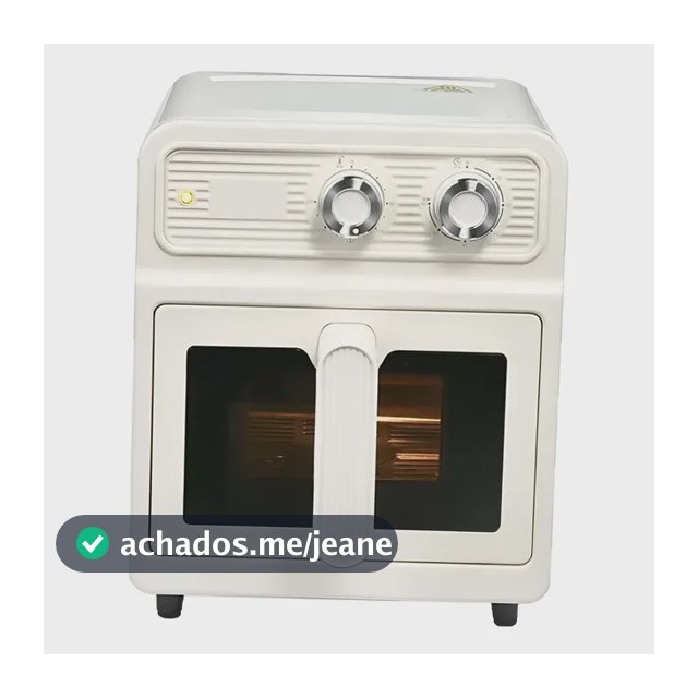 Forno De Bancada Retrô Portátil Air Fryer 6l Para Assar Carn 220v