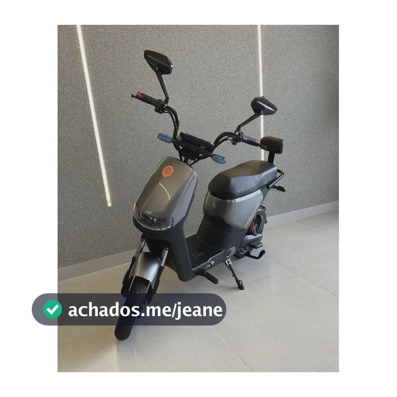 Scooter Foston X13 Ex 2026 Moto Elétrica Prateado