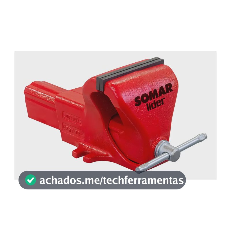Morsa Torno De Bancada Profissional Nº 3 Somar Lider