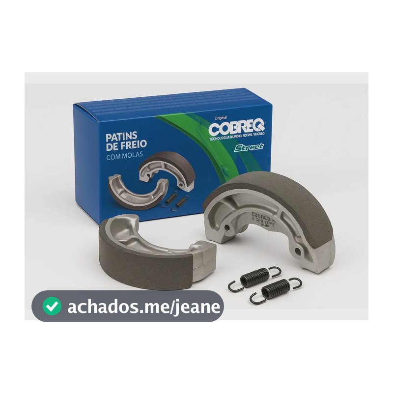 Patim Lona Freio Cg Titan Fan 125 150 160 Std Trase/diante