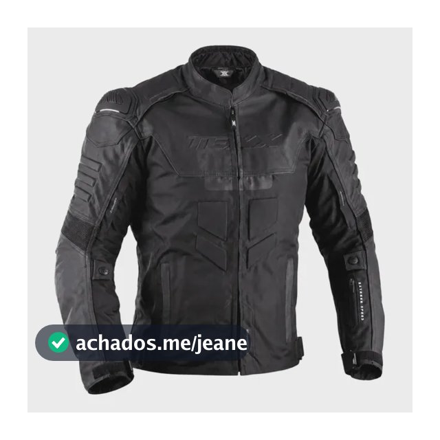 Jaqueta Couro Texx Falcon V2 Impermeável Masculina Urbano