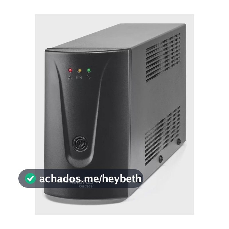 Nobreak Interativo Bivolt Intelbras Xnb 720va Cor Preto