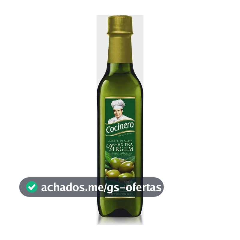 Azeite De Oliva Extra Virgem 500 mL Cocinero Pet