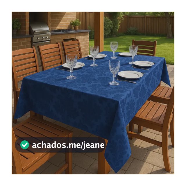 Toalha De Mesa Jacquard Lisa 3,00m X 1,40m 10 Lugares