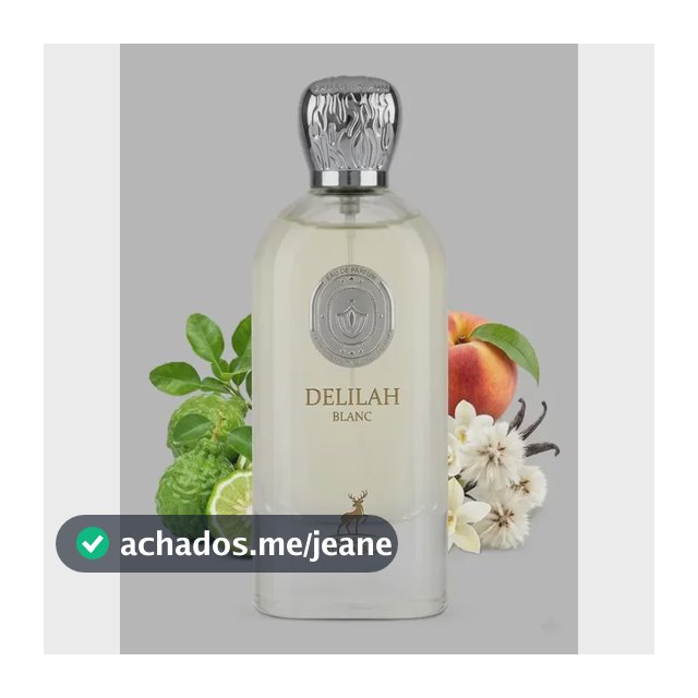 Perfume Arabe Delilah Blanc Maison Alhambra 100 Ml Original