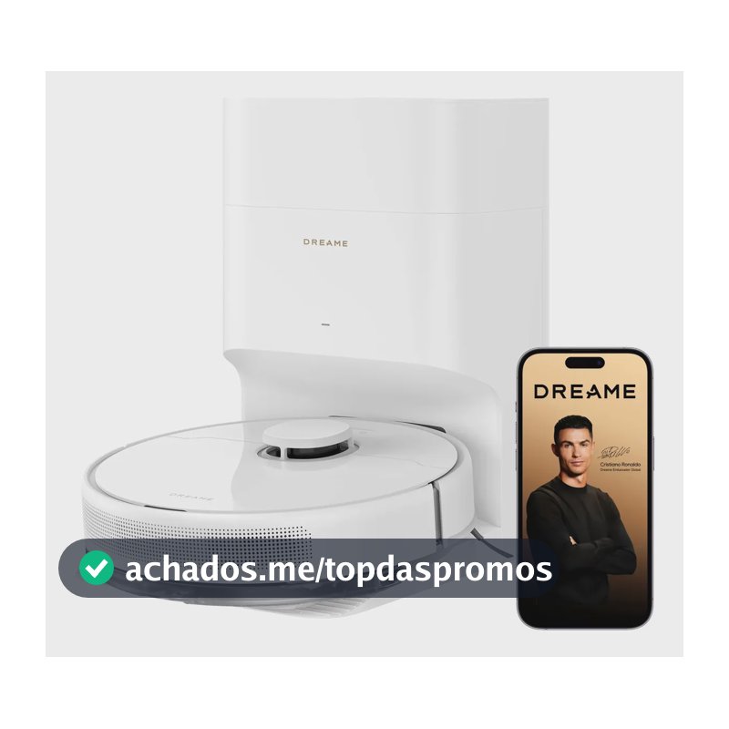 Dreame D15 Plus Robot Vacuum E Passa Pano, 13000 Pa, 127v