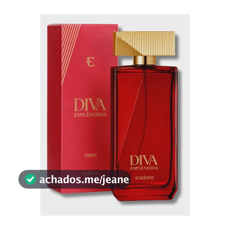 Perfume Feminino Eudora Diva Esplêndida Deo Colônia 100ml