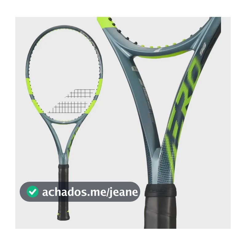 Raquete De Tênis Babolat Pure Aero Alcaraz 98 305g 2026