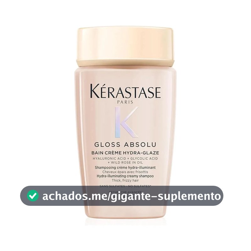 Shampoo Gloss Absolu Bain Hydra Glaze 80ml Kérastase