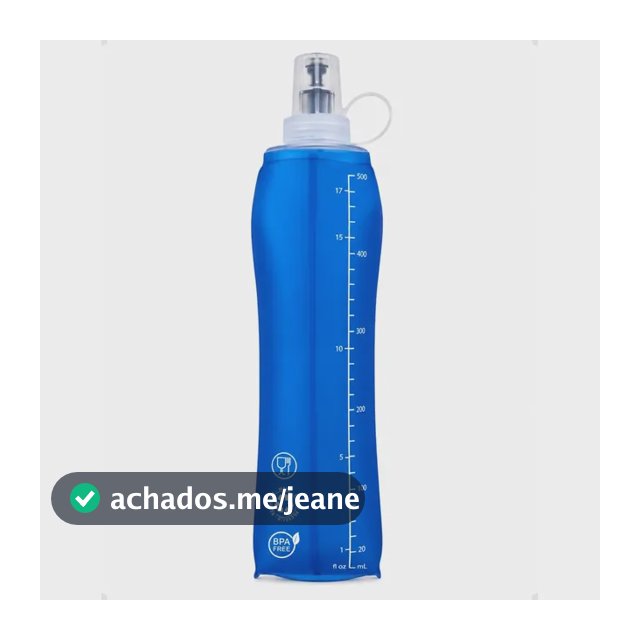 Garrafa Dobrável Corrida Hidratação Soft Flask 500ml E 250ml