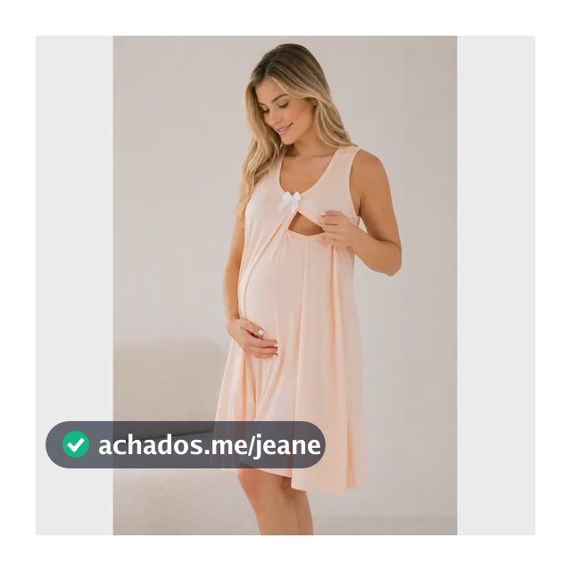 Camisola Amamentação Pijama Gestante Maternidade Regata