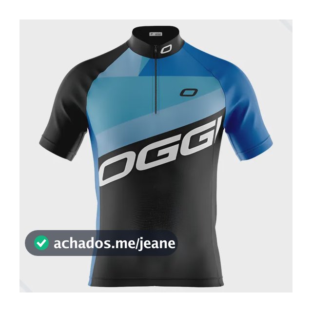 Camisa Ciclismo Masculina Camiseta Roupa Ciclista Azul Uv50+