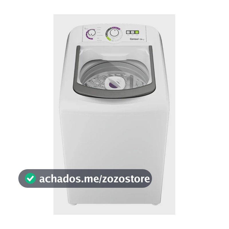 Máquina de Lavar Consul 13Kg Branca Ciclo Edredom - CWH13AB