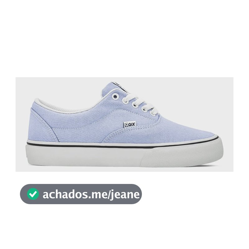 Tênis Qix Sunset Vulcanizado Lilás Branco Lilás 42 Br
