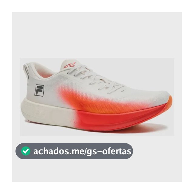 Tenis Fila Masculino Kr7 Pro Speed Tech Corrida Original Rac