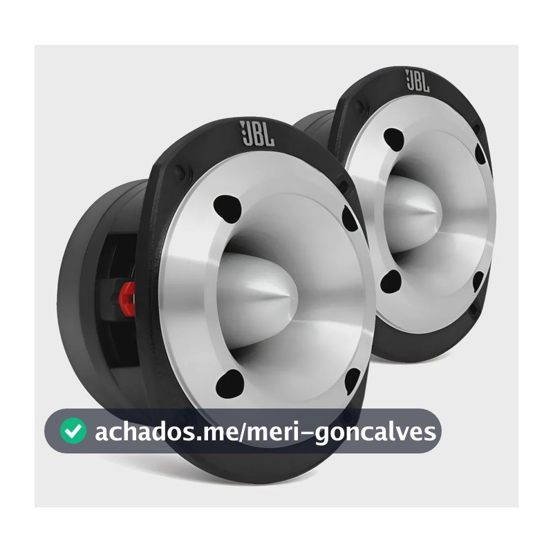 Kit 2 Super Tweeter Jbl Selenium St400 Trio 150w Rms 8 Ohms Prateado