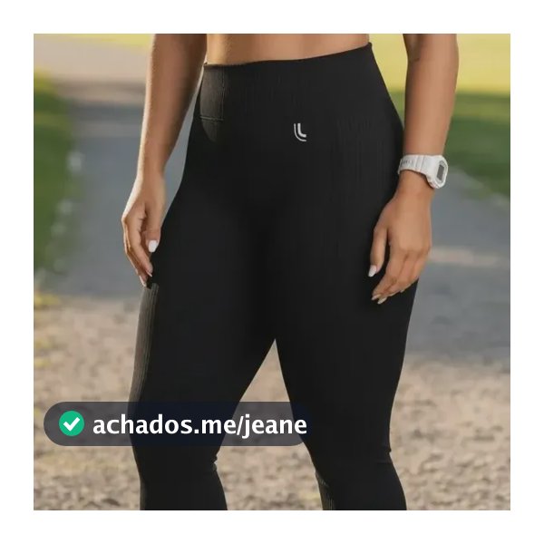 Calça Legging Lupo Max Feminino Academia Cintura Alta Treino Preto M