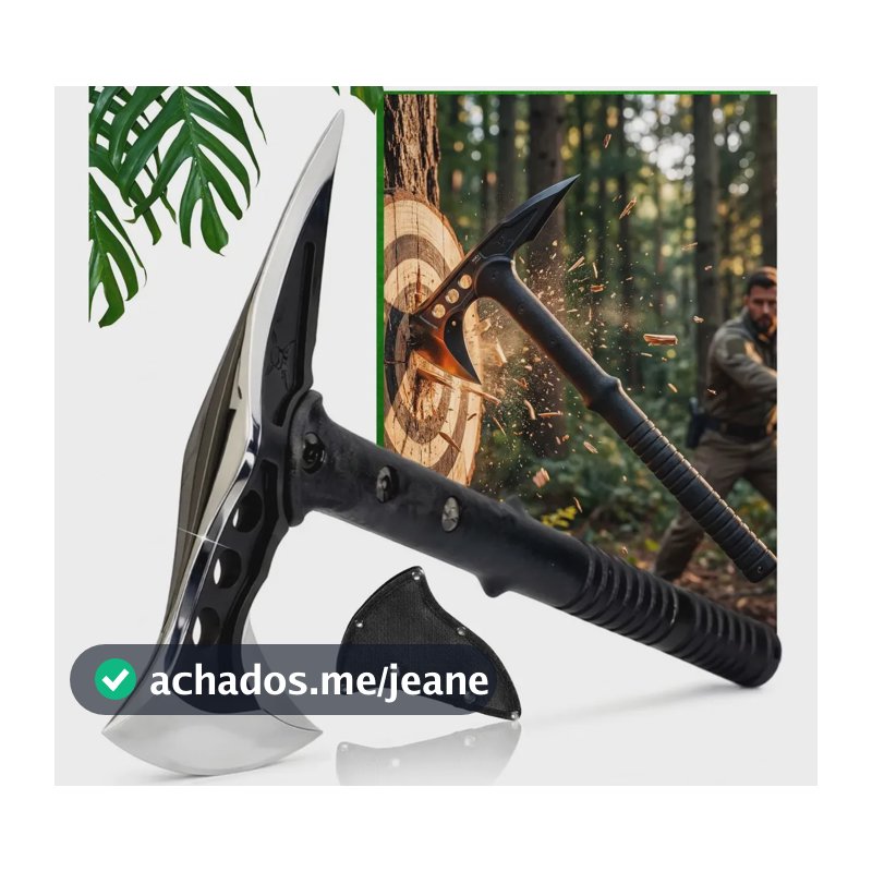Machado Machadinha Tático Tomahawk Camping Sobrevivência