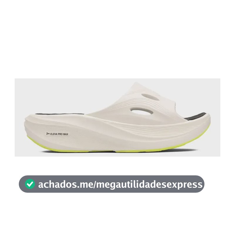 Chinelo Olympikus Pós Corre Unissex Slide Conforto Preto Arenito 39/40