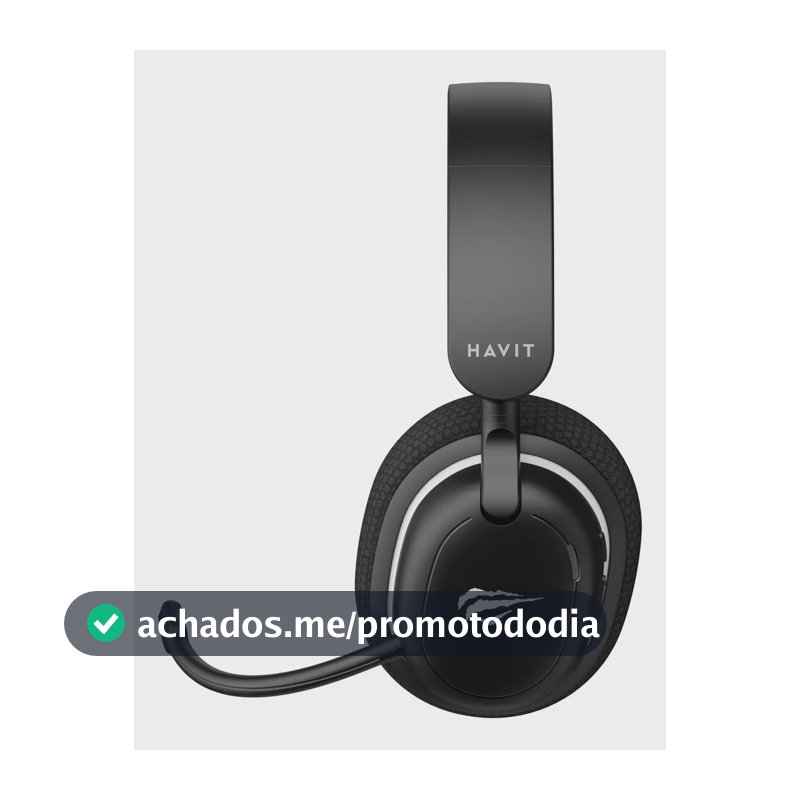 Headset Gamer Havit Fuxi H7se Sem Fio 2.4ghz/ Bluetooth