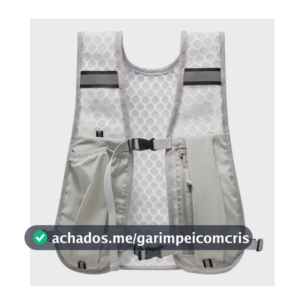 Colete Hidratação Mochila Corrida Porta Garrafa Água Celular