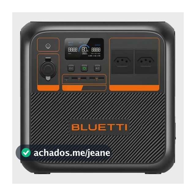 Gerador De Energia Solar Bluetti Ac180p 1.800 W / 1.440 Wh