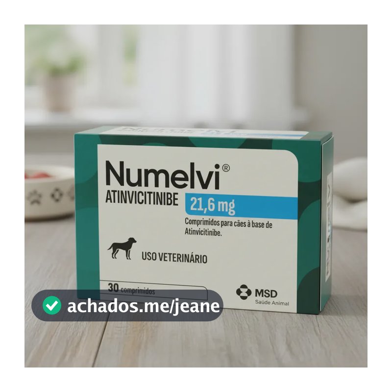 Numelvi 21.6mg Cão Msd Saúde Animal Azul - 30 comprimidos