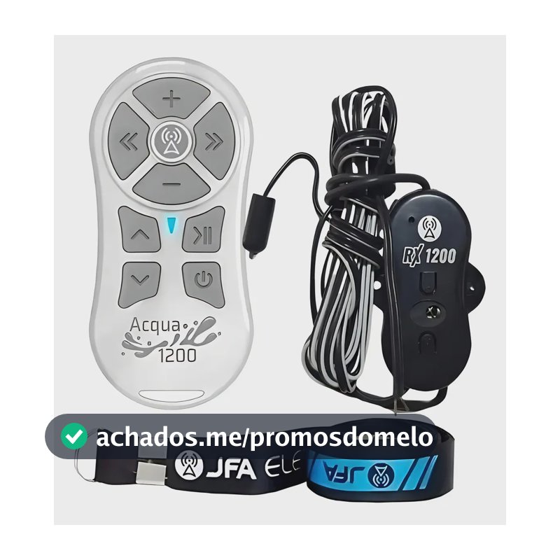Controle Jfa Acqua Branco K1200 Longa Distância
