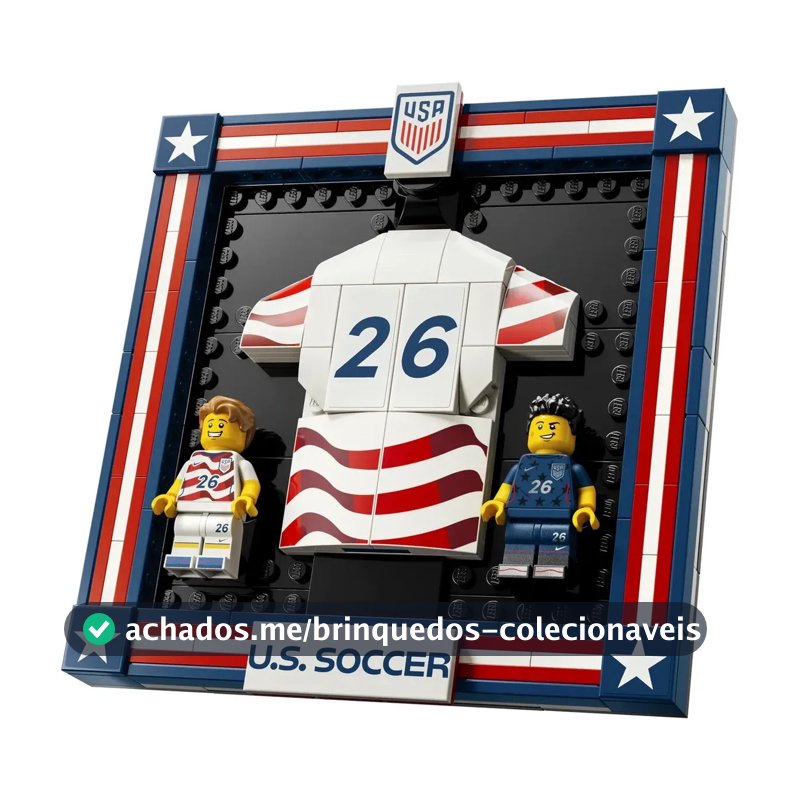 LEGO - Editions Sports - Camisa Da Seleção Nacional De Futebol Dos EUA De 2026 - 43033