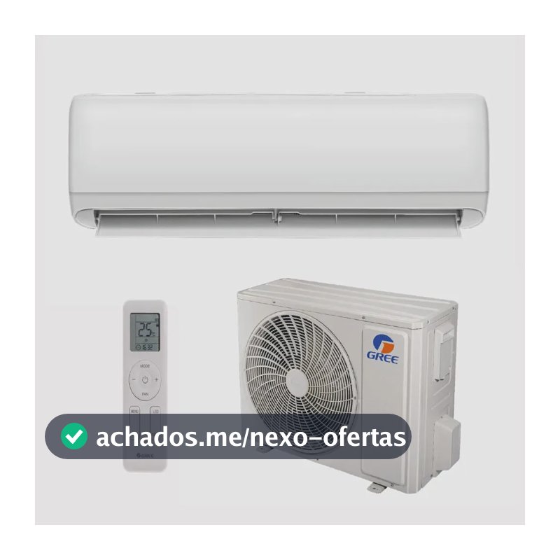 Ar Condicionado Split Hi Wall Gree Inverter 12000 Btus