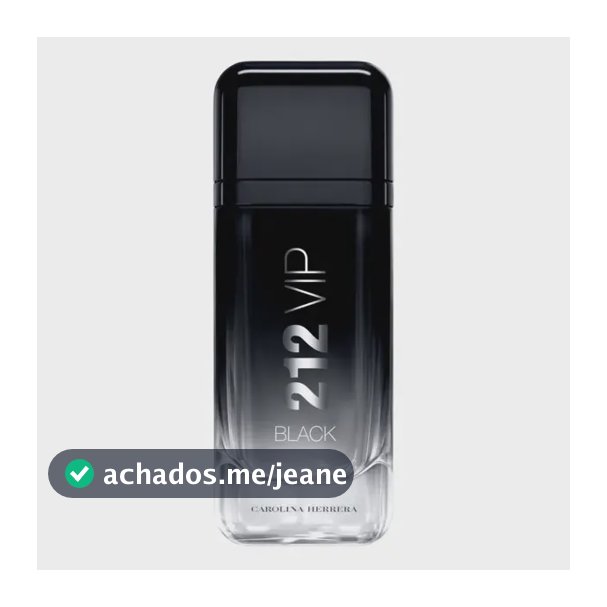 Perfume Carolina Herrera 212 VIP Black Eau de Parfum 200 ml masculino