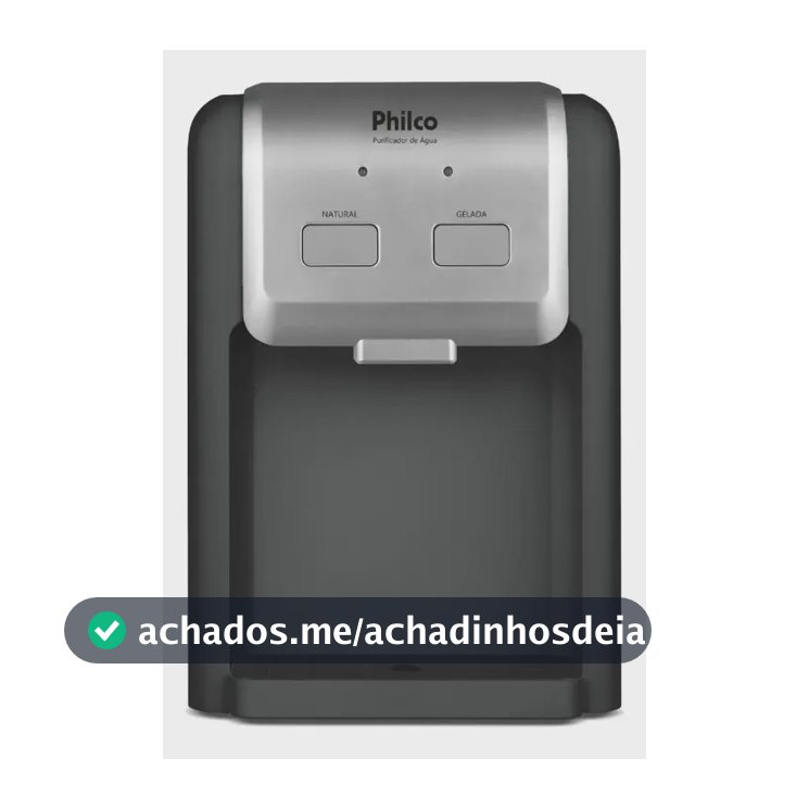 Purificador de Água Philco Dupla Filtragem 70W PPU11C