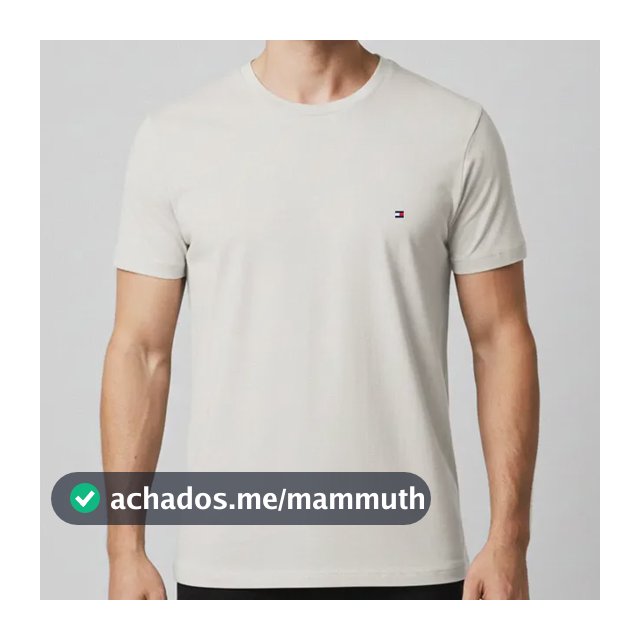 Camiseta Clássica Tommy Hilfiger Essential Cotton Tee